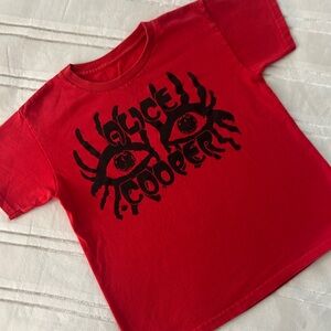 Alice Cooper Kids Red T-Shirt Sz S